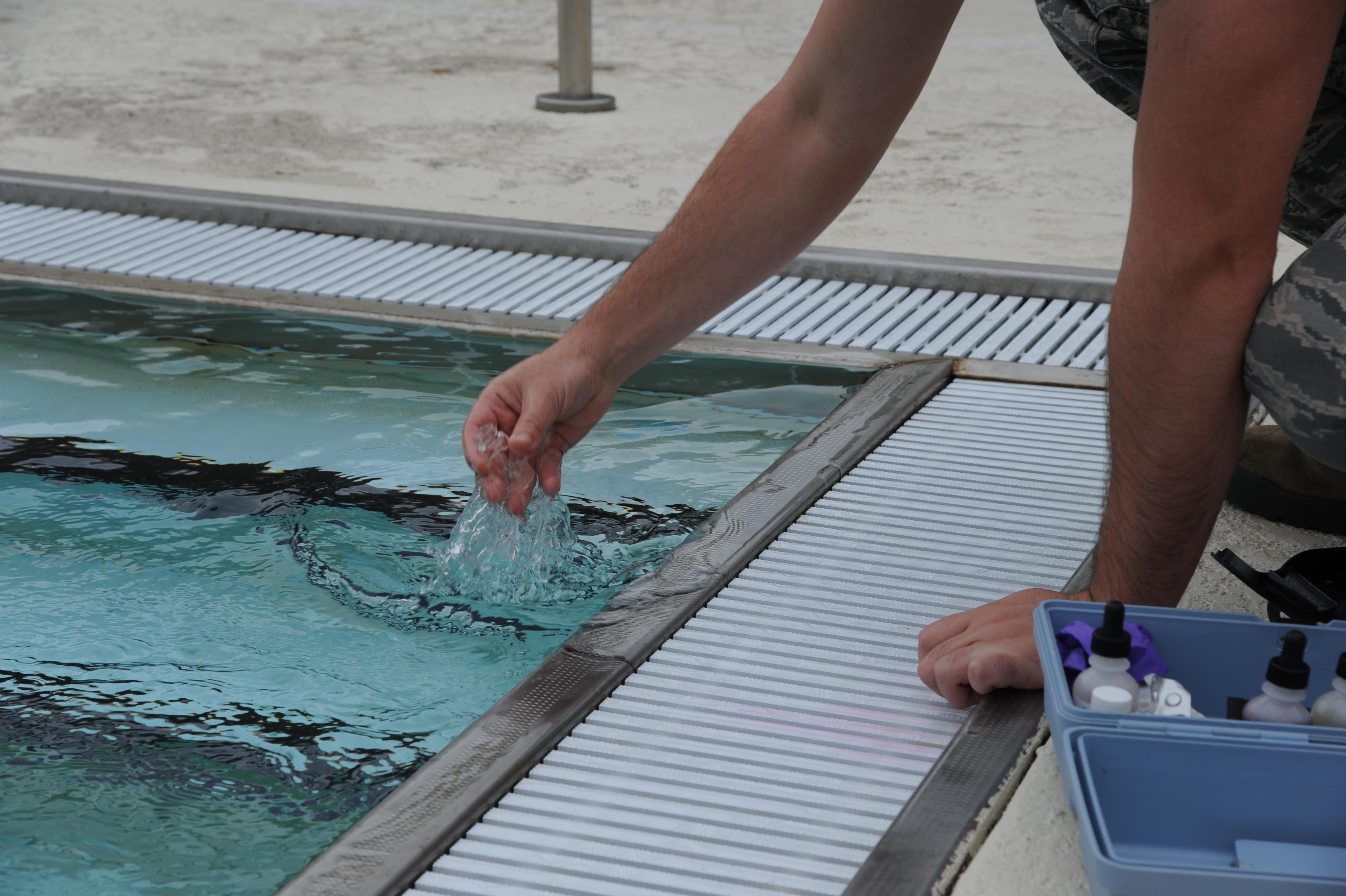 test pool water twice a week pool care hack