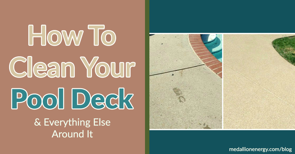 how to clean your concrete pool deck fix cracked pool deck clean around pool