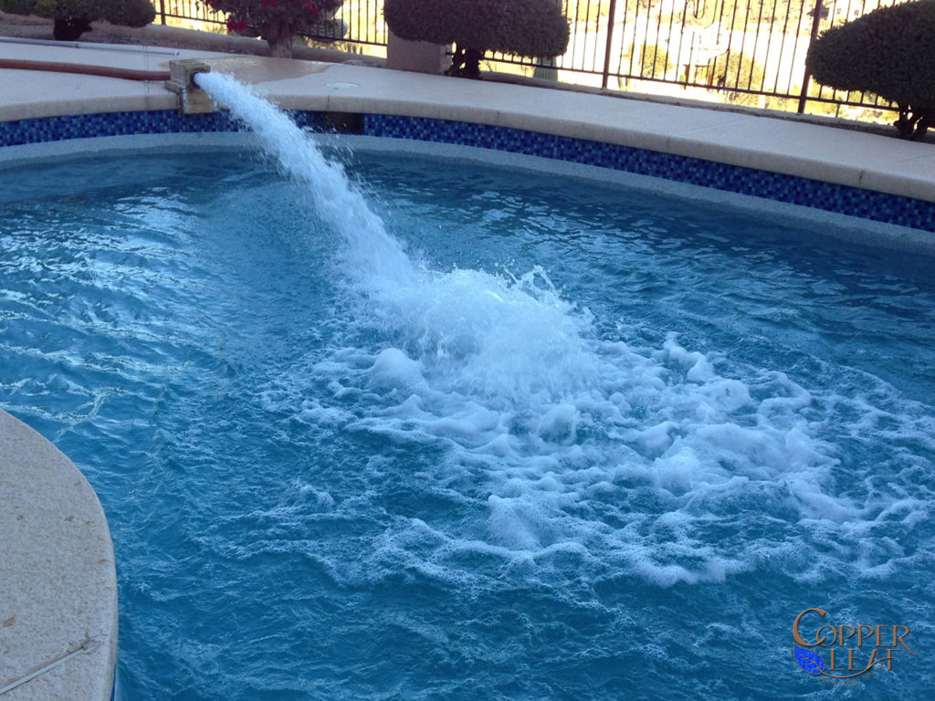 restore water level before opening your swimming pool