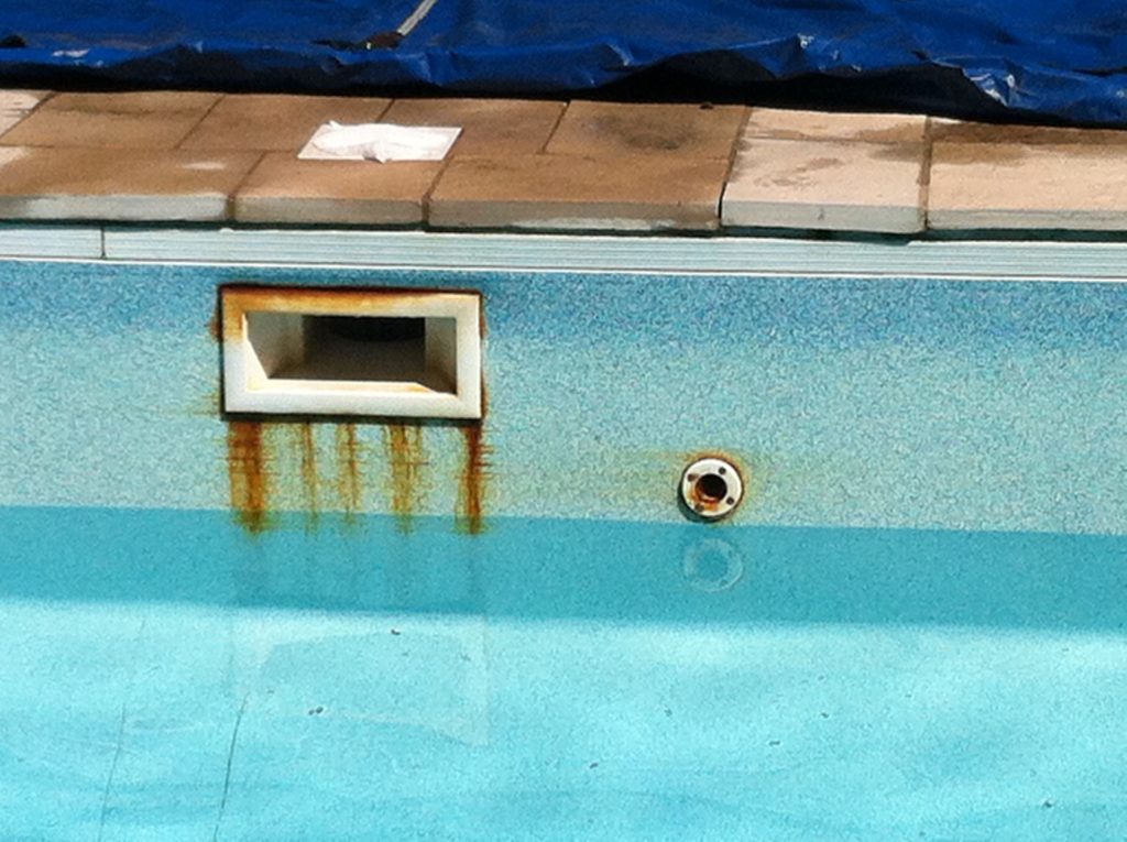 rust pool stains rust pool stain removal