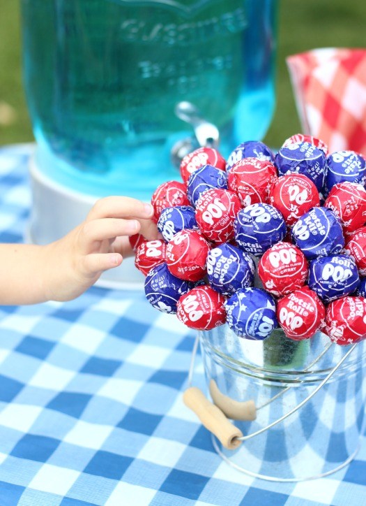 4th of july party foods lollipop bouqet