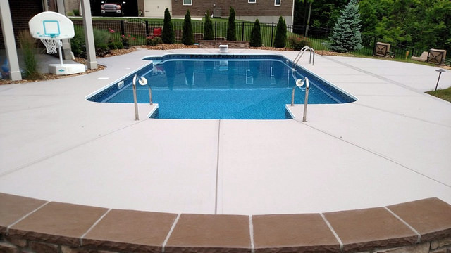 not sweeping the pool deck pool maintenance mistake