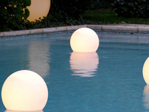 christmas pool party decoration floating pool lights