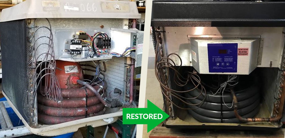 restore service pool equipment