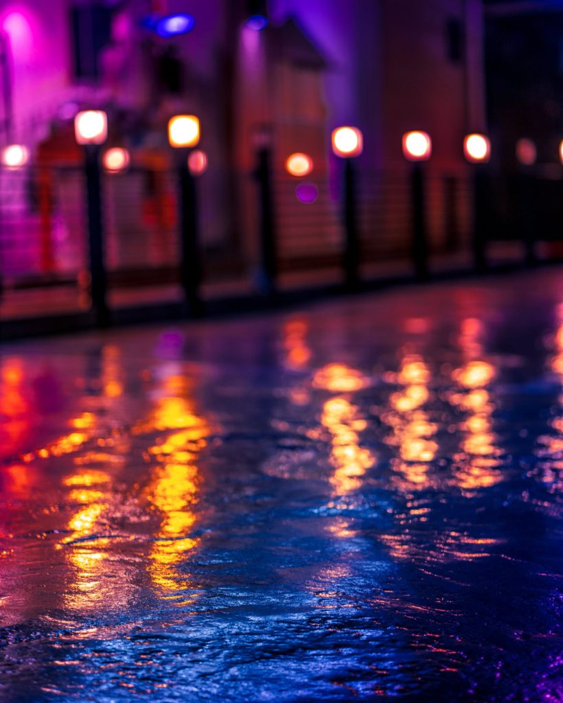 use a pool heat pump during summer to swim at night