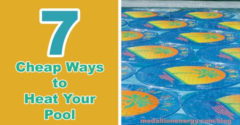 cheapest way to heat a pool