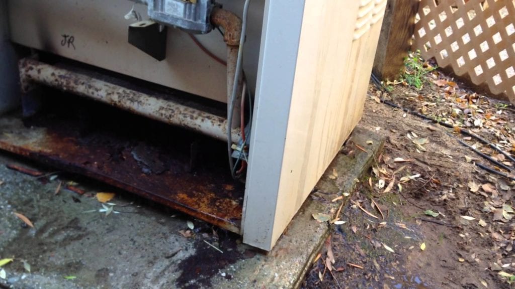 gas pool heater troubleshooting gas pool heater leaking water