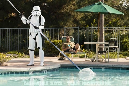 clean swimming pool before opening it