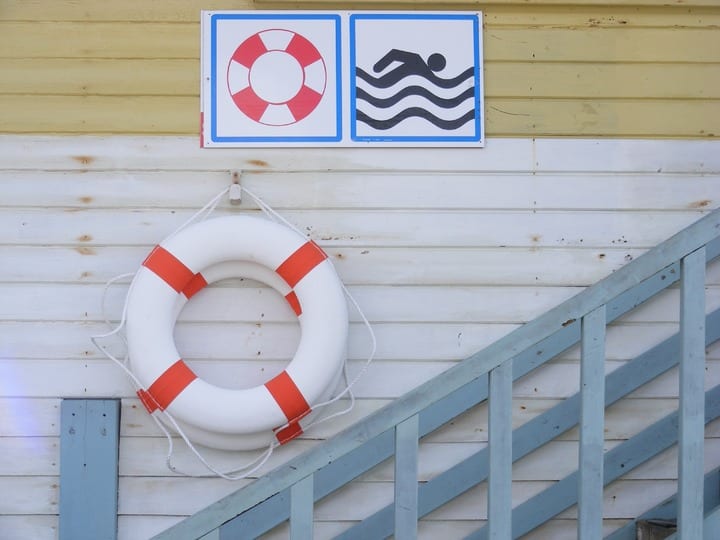 pool equipment safety ring buoy lifesaver