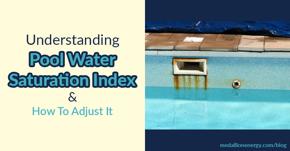 pool water saturation index adjust lsi