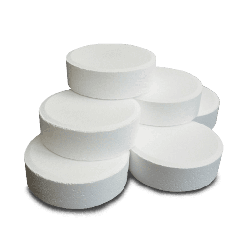 chlorine tablets for chlorinating swimming pools