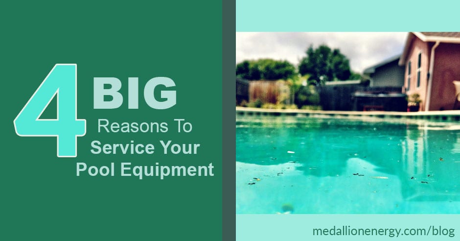 service your pool equipment