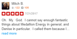 medallion energy yelp review