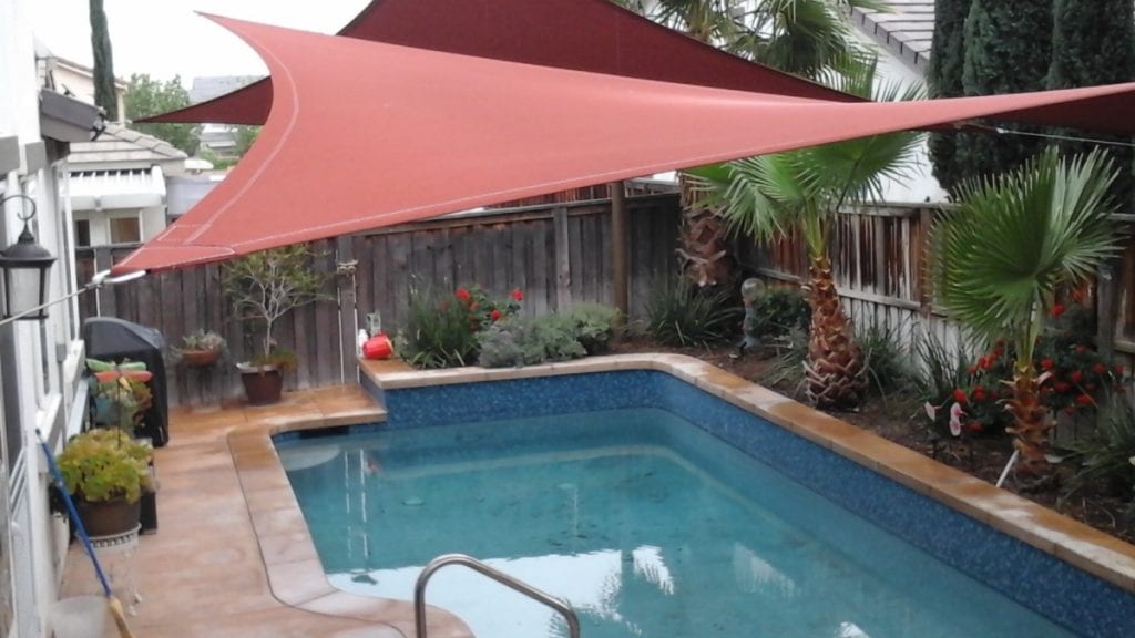 pool shade pool awning backyard inground pool ideas