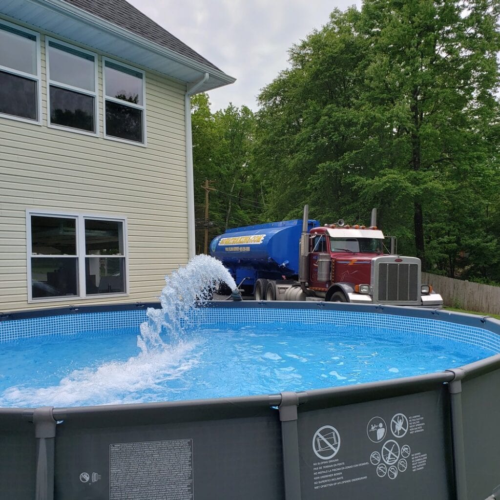 pool water delivery
