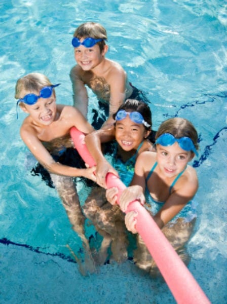 noodle joust | swimming pool games for kids | swimming pool party games