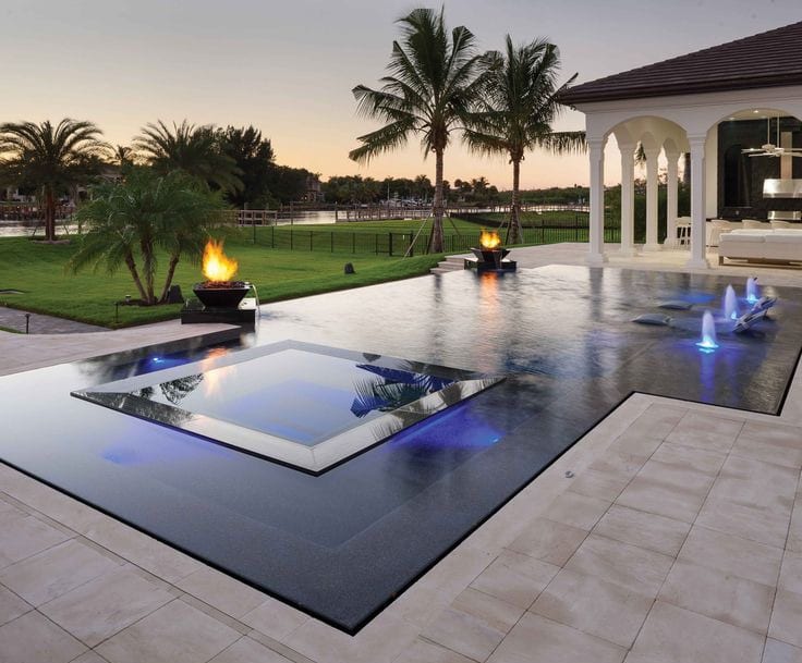 swimming pool by aaa custom pools