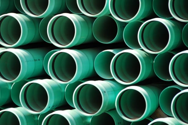 PVC pipes