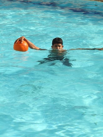 Bobbing Heads | swimming pool games for kids | swimming pool party games