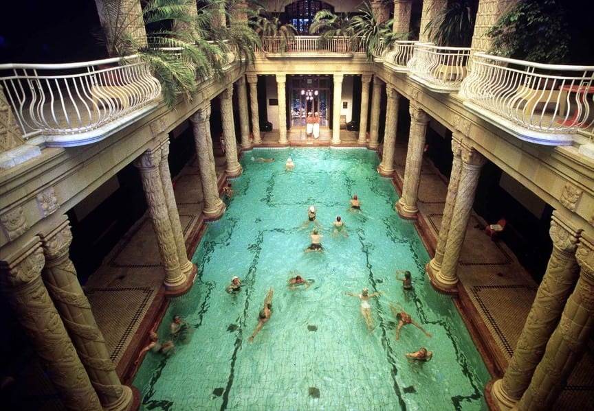 epic swimming pools_Gellert Thermal Baths, Budapest, Hungary