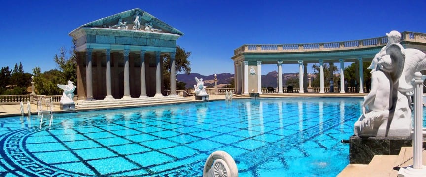 epic swimming pools_Hearst Castle, California, U.S.A